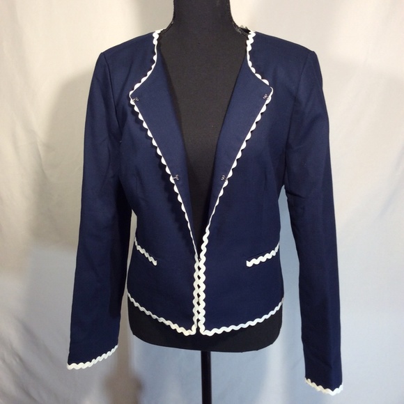 J. Crew Navy Blazer - Picture 2 of 6